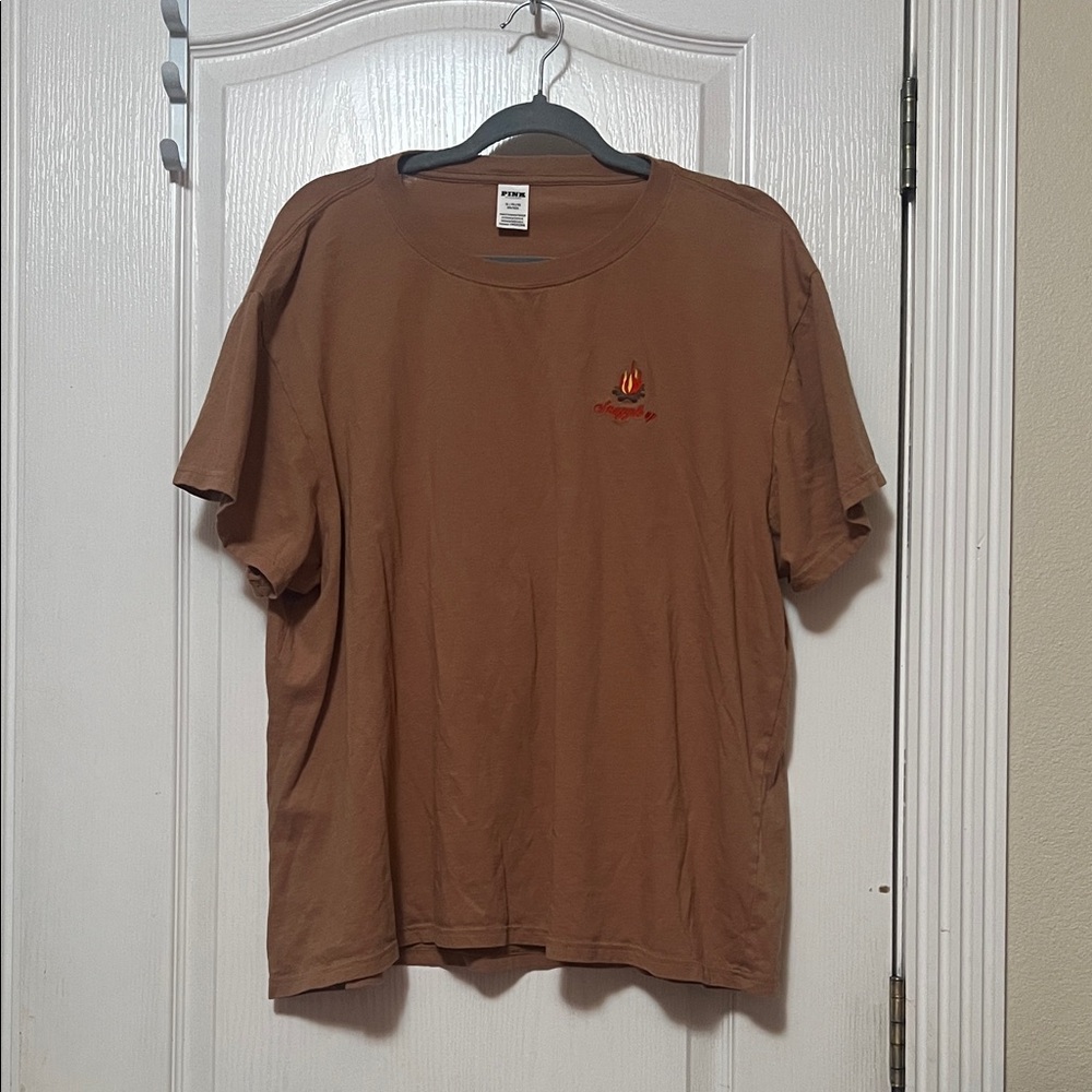 PINK vs Brown Short-Sleeve Tee